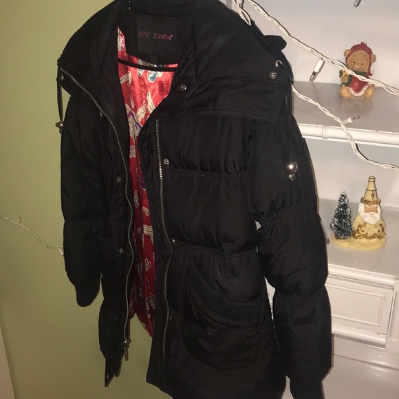 Adorable like new! Betsey Johnson winter coat - Picture 8 of 8